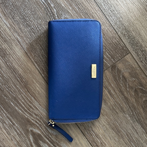 Kate Spade Blue Wallet - Picture 1 of 3